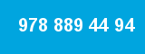 978 889 44 94 978 889 44 94